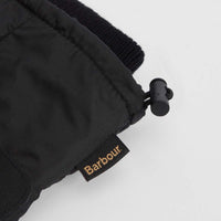 Black Barbour Mens Harker Waterproof Gloves Toggle
