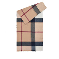 Hessian Tartan Barbour Womens Rosefield Tartan Scarf