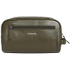 Barbour Mens Brunton Leather Washbag