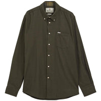 Olive Barbour Mens Sparrowhill Regular Fit Shirt