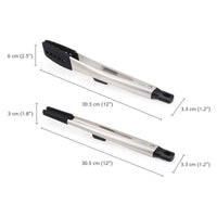 Joseph Joseph Elevate Fusion 2-Piece Stainless Steel Tong Set Product Dimensions