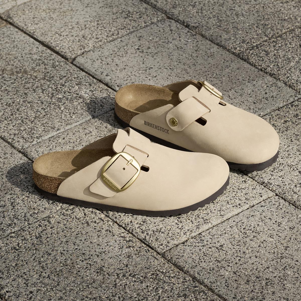 Birkenstock Boston Big Buckle Sandcastle