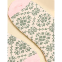 Joules Womens Cosy Geo Socks