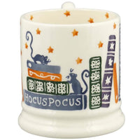 Emma Bridgewater Halloween Spooky Spell Books Half Pint Mug Side
