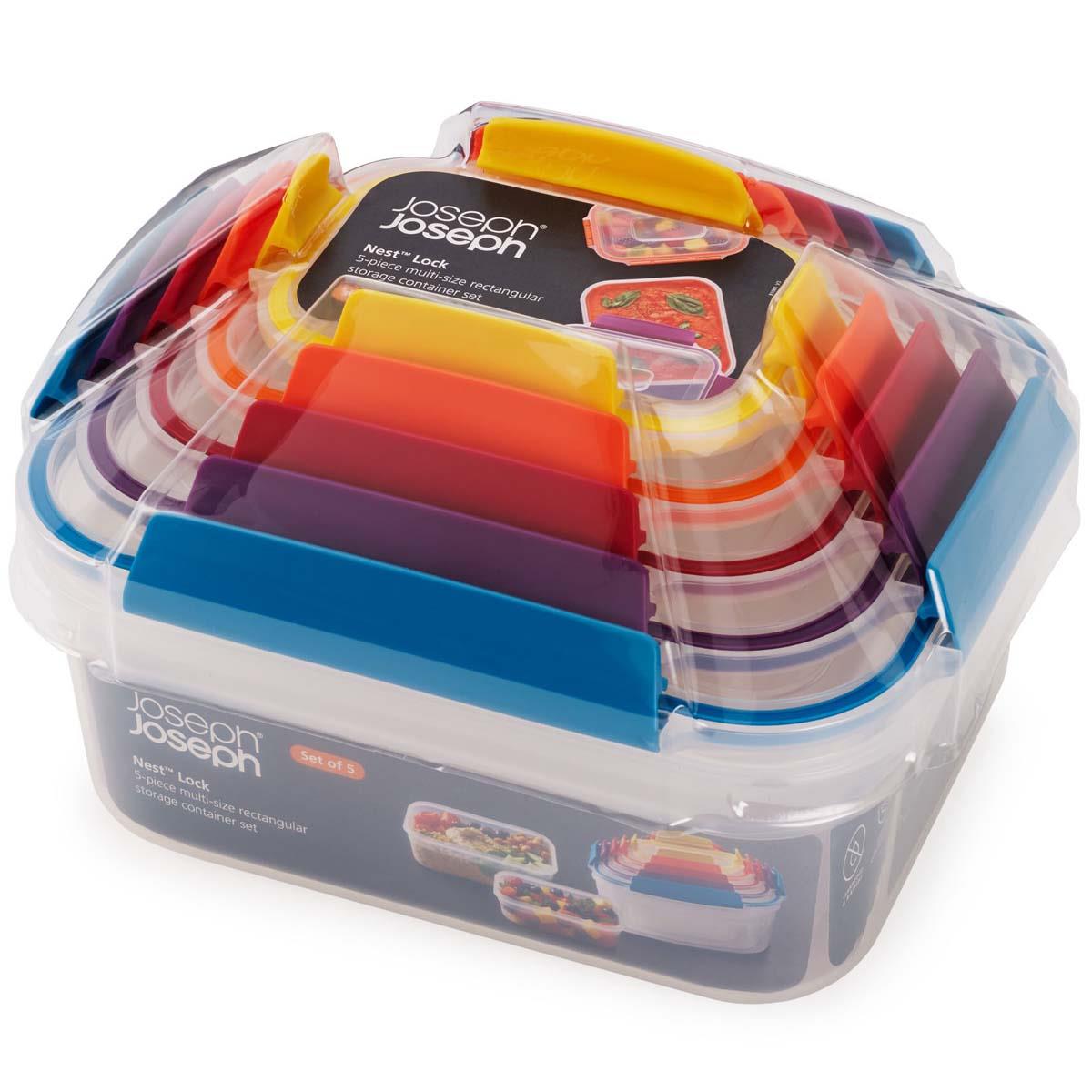 Multi Joseph Joseph Nest Lock 5-Piece Container Set BOX
