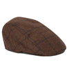 Hoggs Of Fife Mens Windowpane Waterproof Tweed Hat