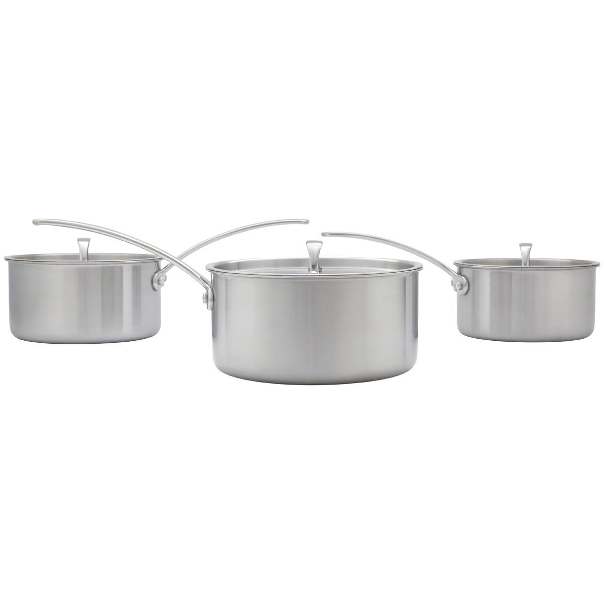 Stellar Eclipse 3 Piece Saucepan Set