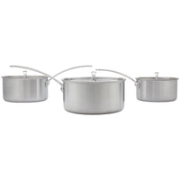 Stellar Eclipse 3 Piece Saucepan Set