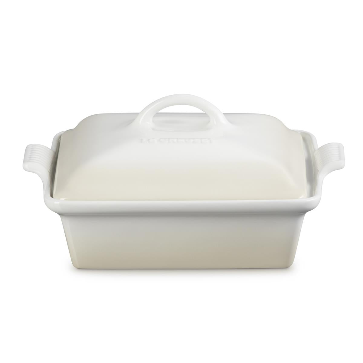 Le Creuset 23cm Stoneware Heritage Dish With Lid
