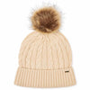 Chalk Dubarry Womens Forester Knitted Bobble Hat