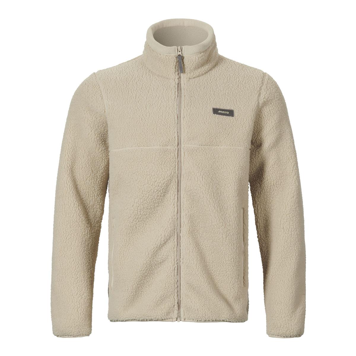 Pure Cashmere Musto Mens Cove Deep Pile Fleece Jacket