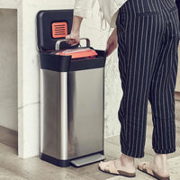 Stainless Steel Joseph Joseph Titan 20L Trash Compactor LS4