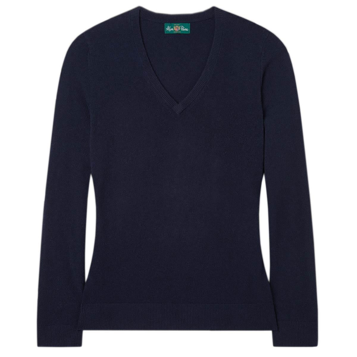 Alan Paine Womens Isla V-Neck Jumper