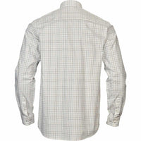 Naval Blue Harkila Mens Portfield Check Shirt Back