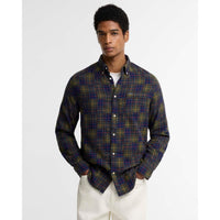 Classic Tartan Barbour Mens Sault Tailored Tartan Shirt Front