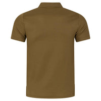 Military Olive Seeland Mens Pembroke Polo Shirt Back