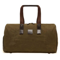 Green/Dark Brown Chatham Mens Duffel Bag