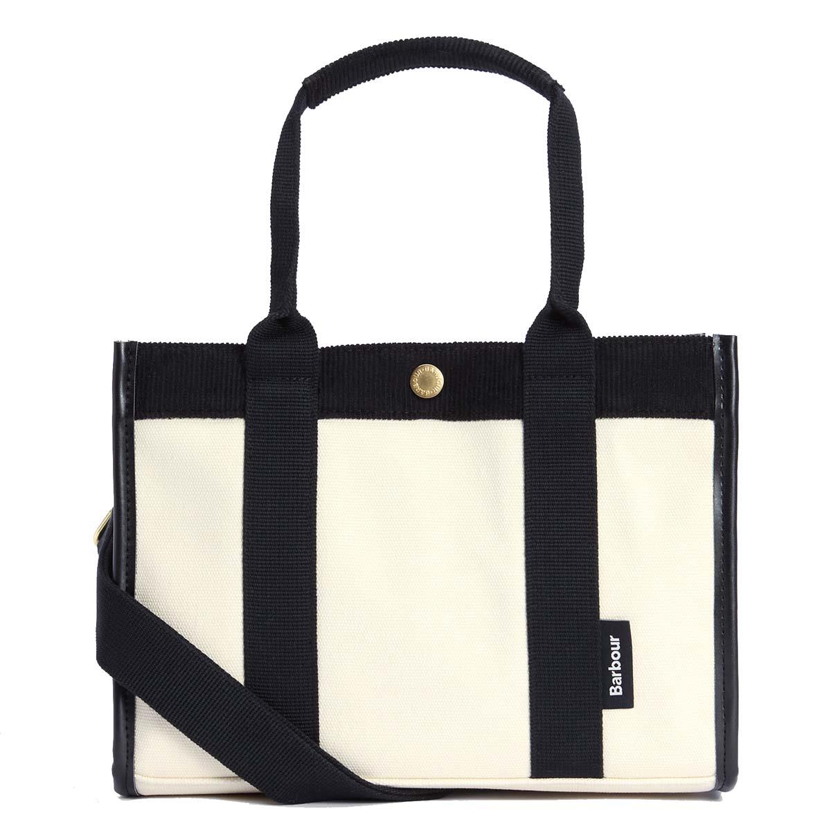 Ecru Barbour Selena Mini Tote/Crossbody Bag
