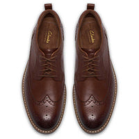 Clarks Mens Aldwin2 Limit Brogue Shoes