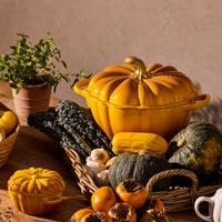 Le Creuset 24cm Cast Iron Pumpkin Casserole Dish