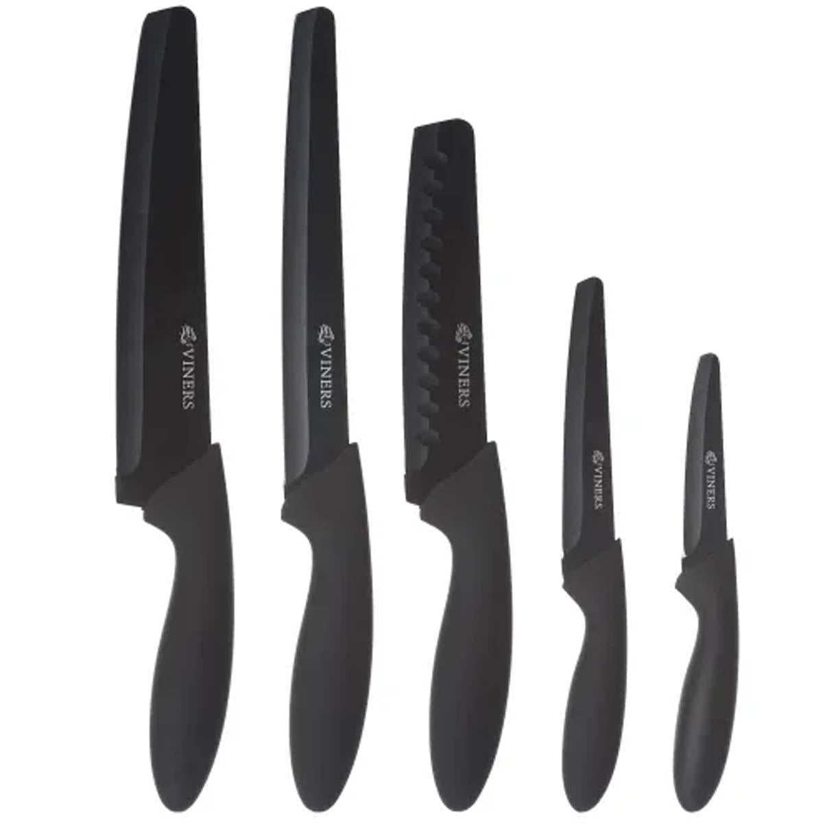 Viners Assure 6 Piece Knife Block Set
