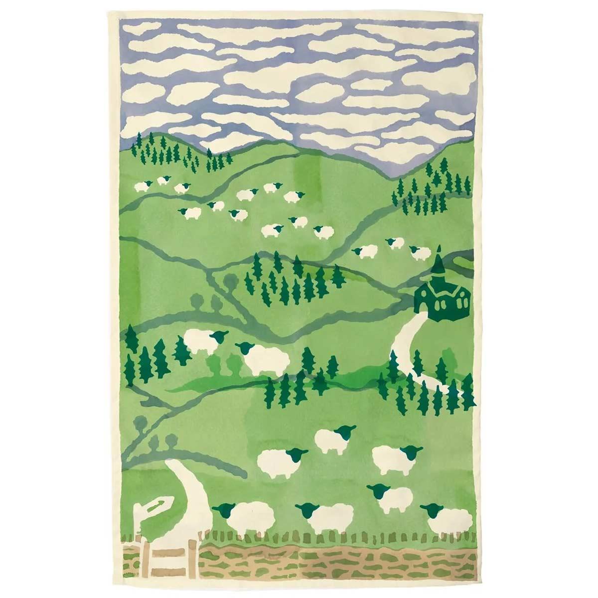 Emma Bridgewater Mountain Sheep Tea Towel