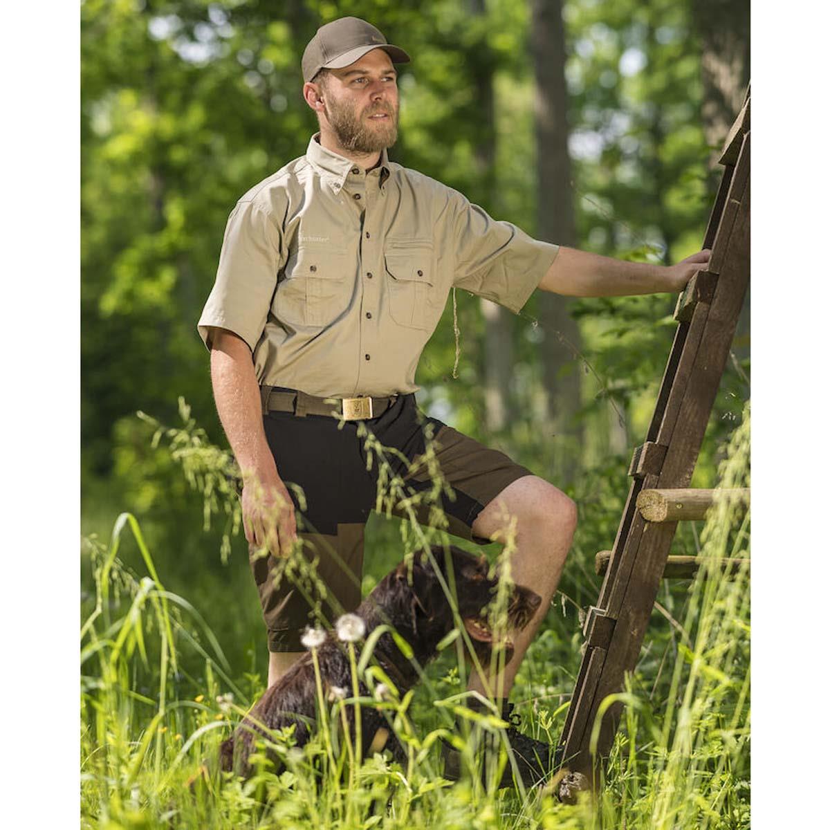 Deep Green Deerhunter Mens Strike Shorts