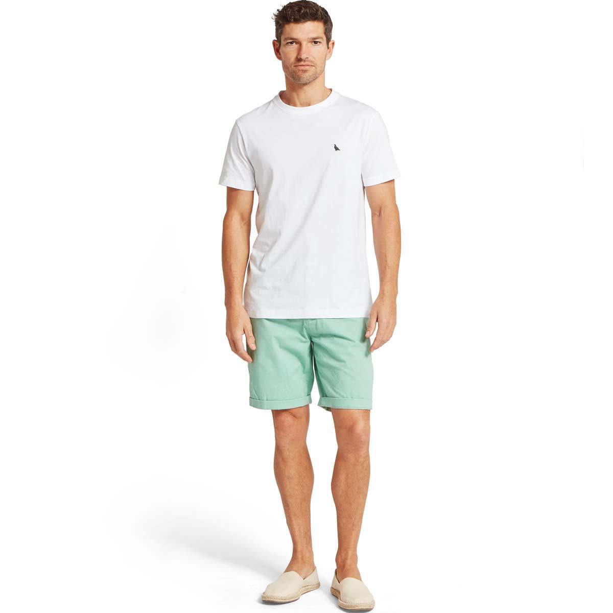 White Schoffel Mens Trenance T-Shirt front front2
