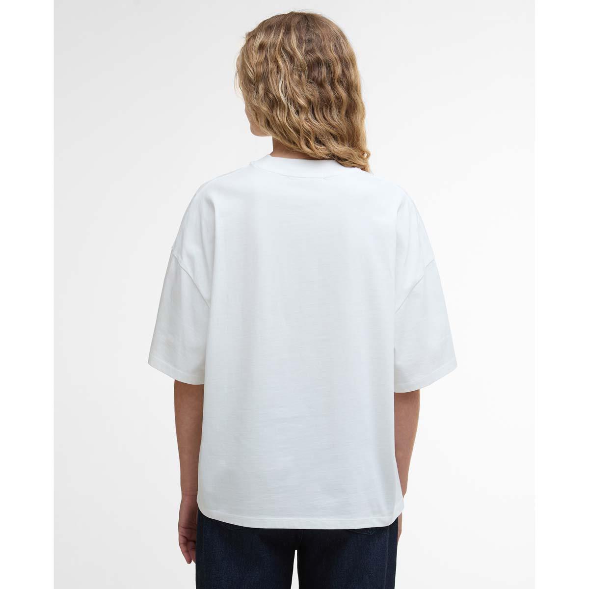 Cloud Barbour Womens Harper T-Shirt Back