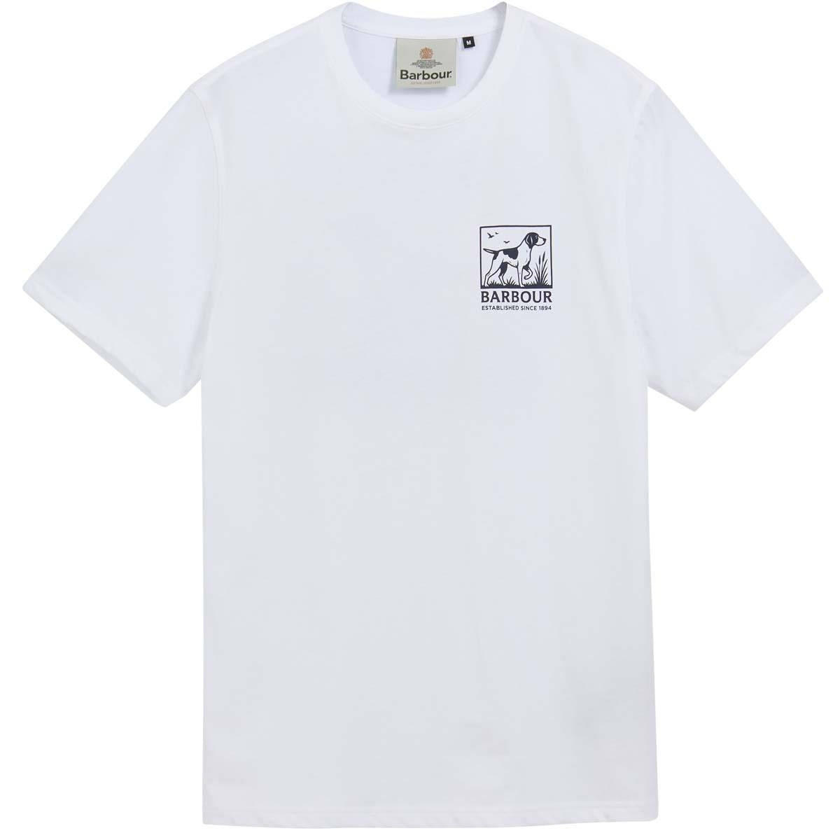 Barbour Mens Setter Graphic Tailored T-Shirt