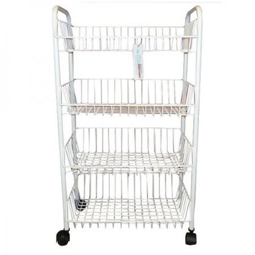 Delfinware 4 Tier Mobile Trolley