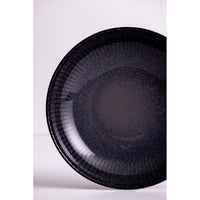 BLACK Mason Cash Reactive Linear Dinner Plate LS