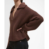 Vicuna Barbour Womens Robyn Knitted Jumper Side