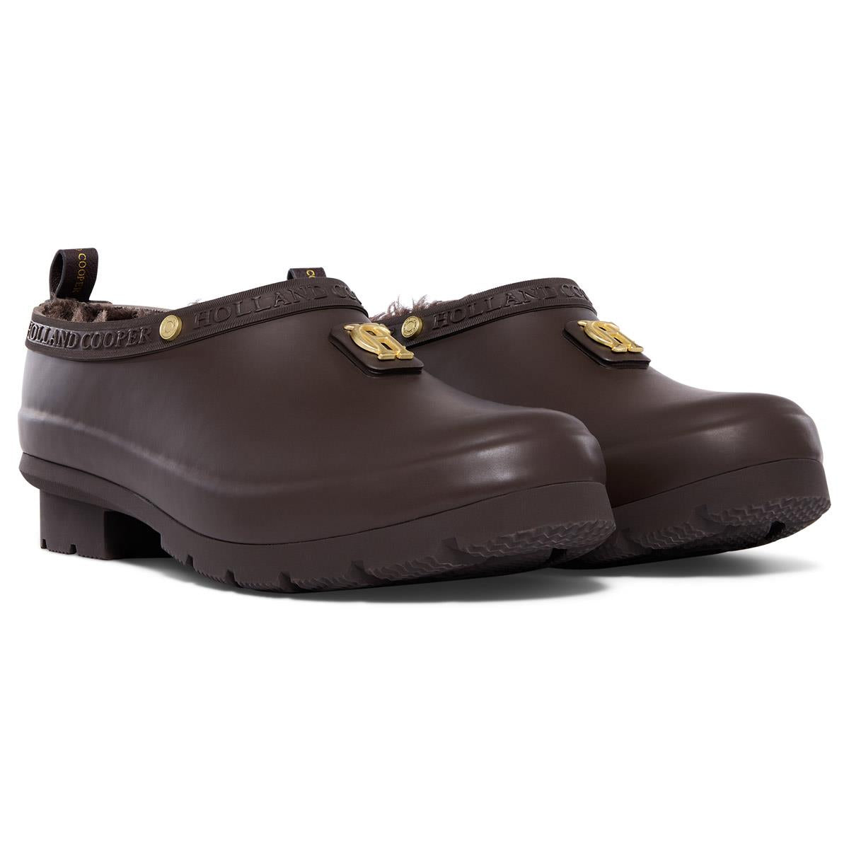 Holland Cooper Womens Gardening Loafer Matte Chocolate