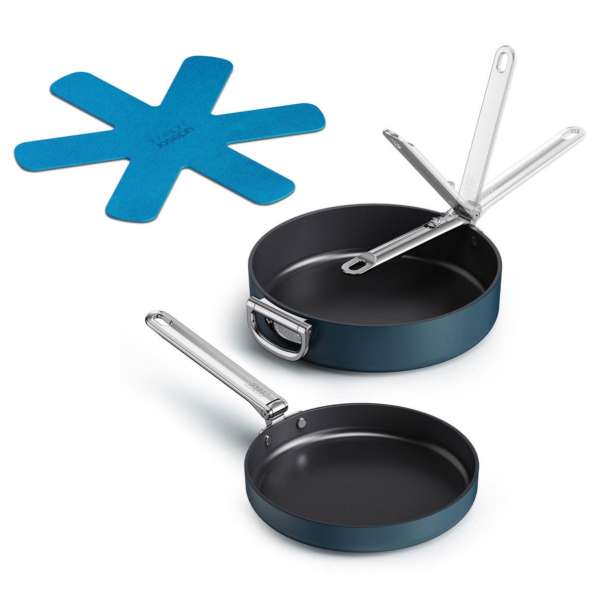 Joseph Joseph Space 2 Piece Frying Pan Set Non-Stick