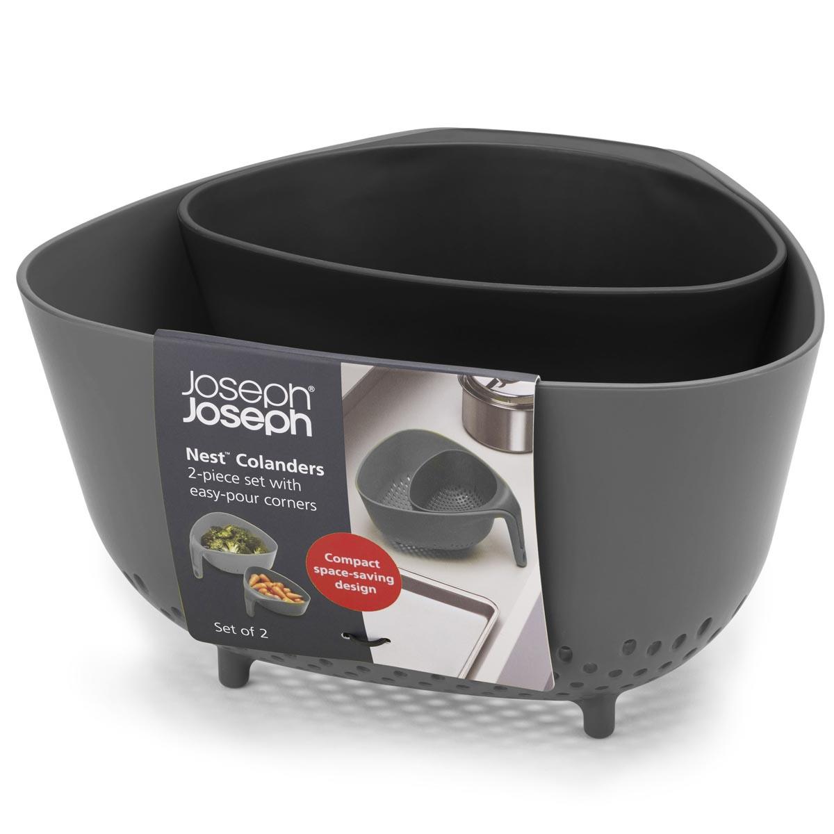 Grey Joseph Joseph Nest Colander packaging