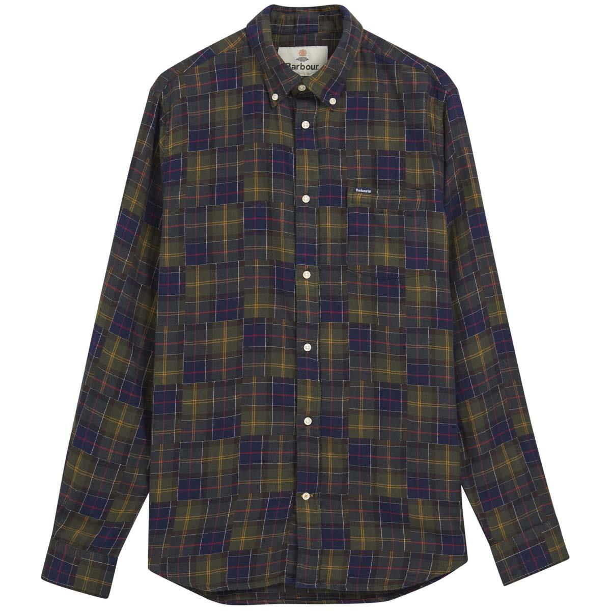 Classic Tartan Barbour Mens Sault Tailored Tartan Shirt