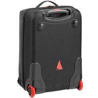 Black Musto 40L Wheeled Backpack back