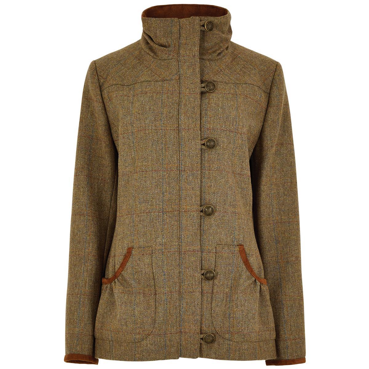 Burren Dubarry Womens Bracken Tweed Utility Jacket