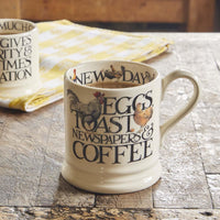 Emma Bridgewater Rise & Shine Eggs & Toast Half Pint Mug LS