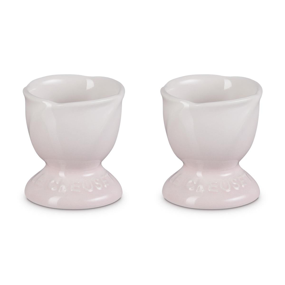 Le Creuset Stoneware Set of 2 Egg Cups La Jardin Collection