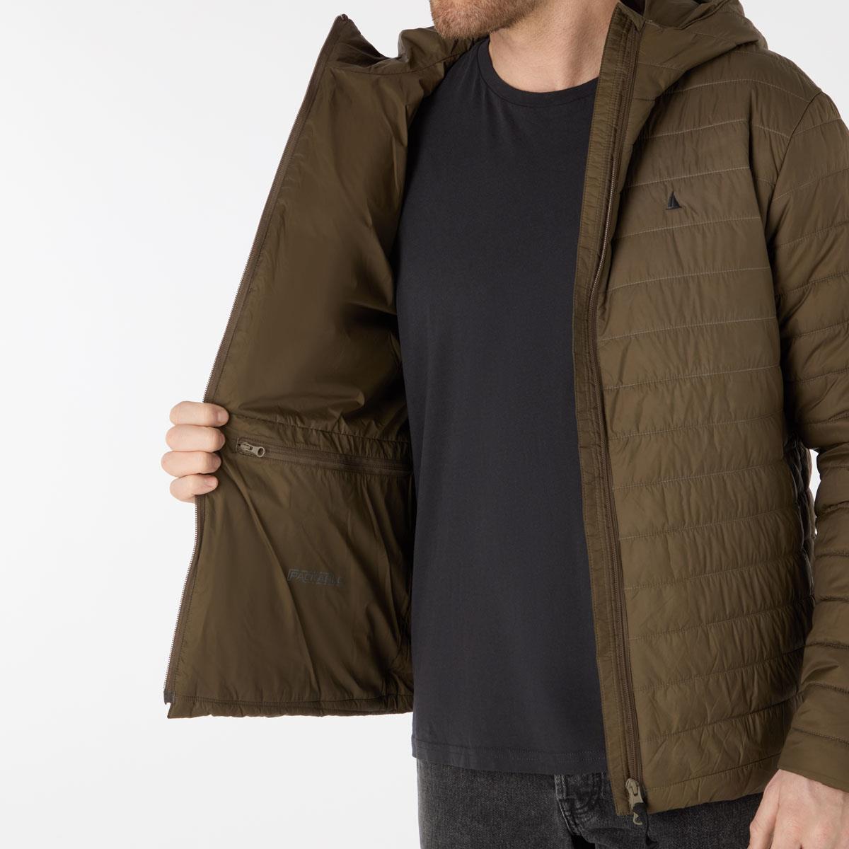 Crocodile Musto Mens Original Lite Hooded Puffer Jacket Open