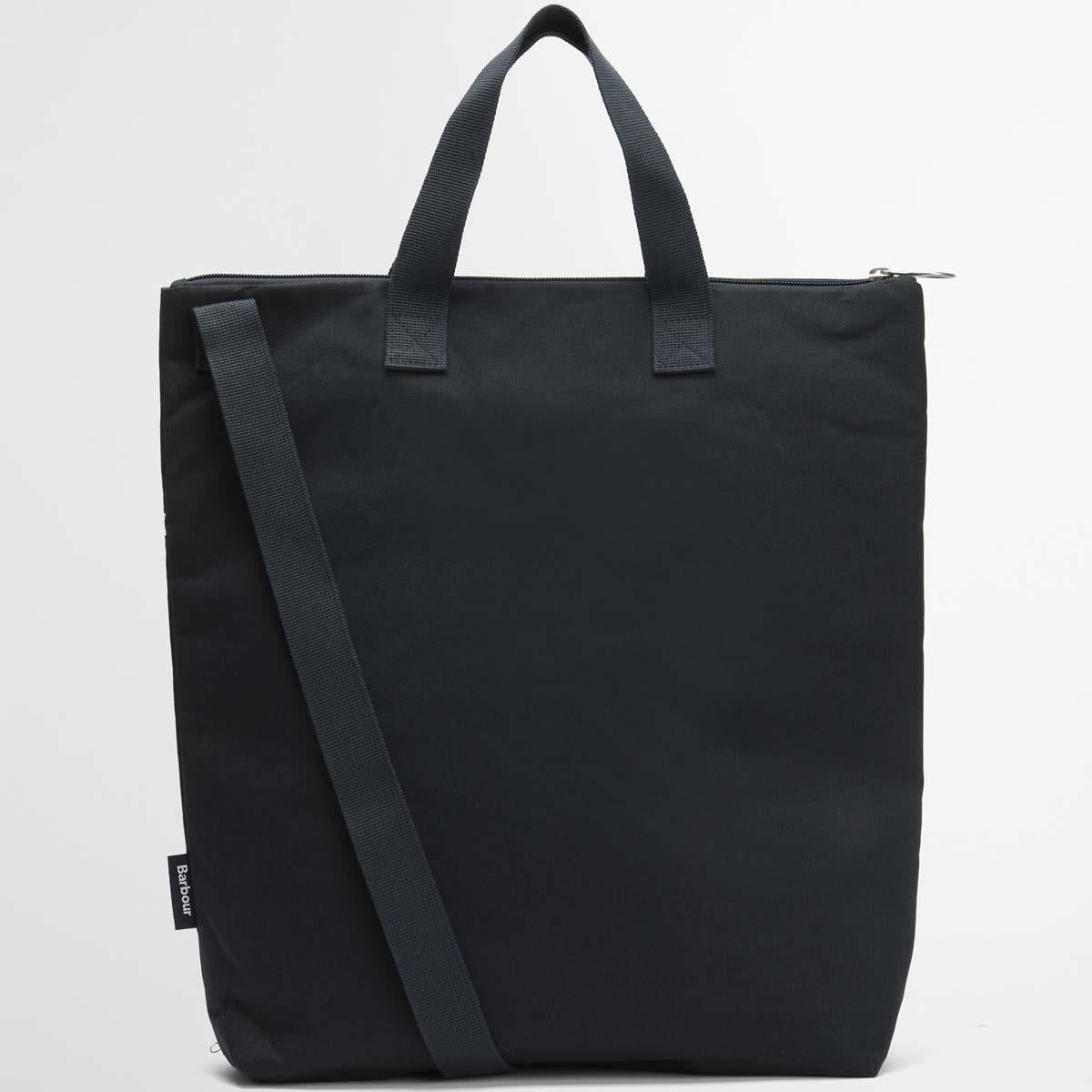 Navy Barbour Cascade City Carry All Back