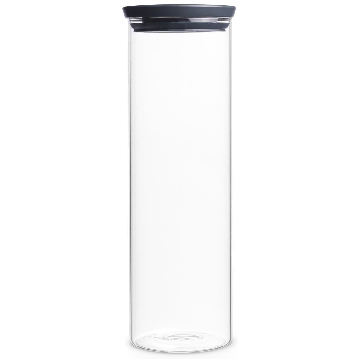 1.9L Brabantia Stackable Glass Jar