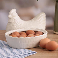 Mason Cash Cream Hen Nest LS4