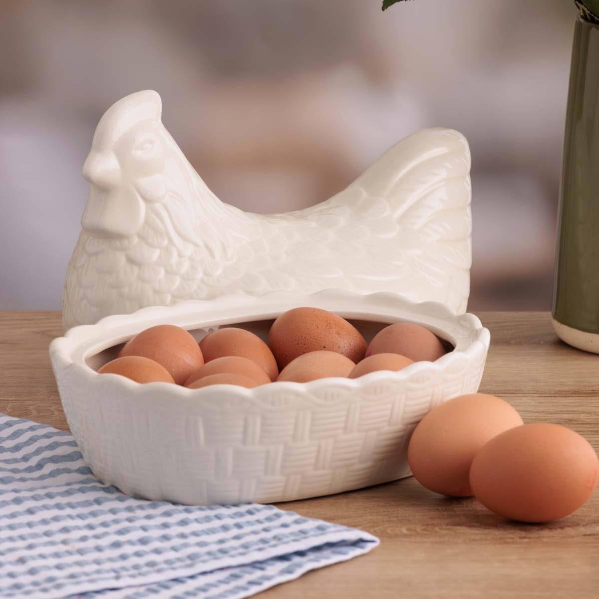 Mason Cash Cream Hen Nest LS4