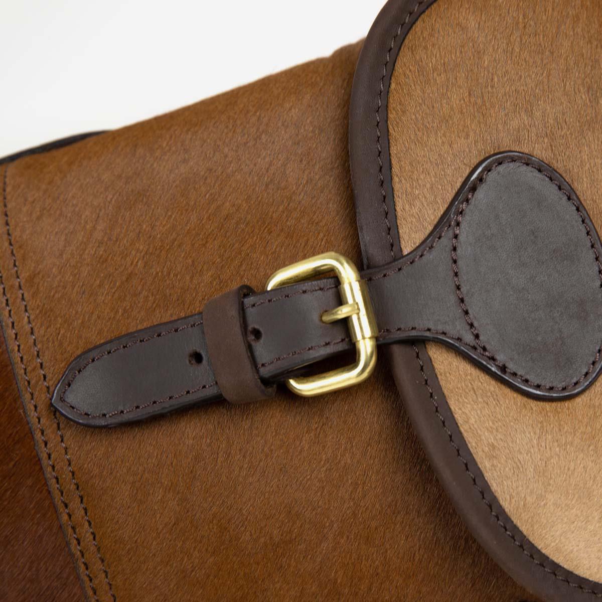 Teales Cowhide & Leather Gun Slip Buckle & Flap