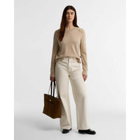 Warm Trench Barbour Womens Penny Knitted Jumper ON MODEL