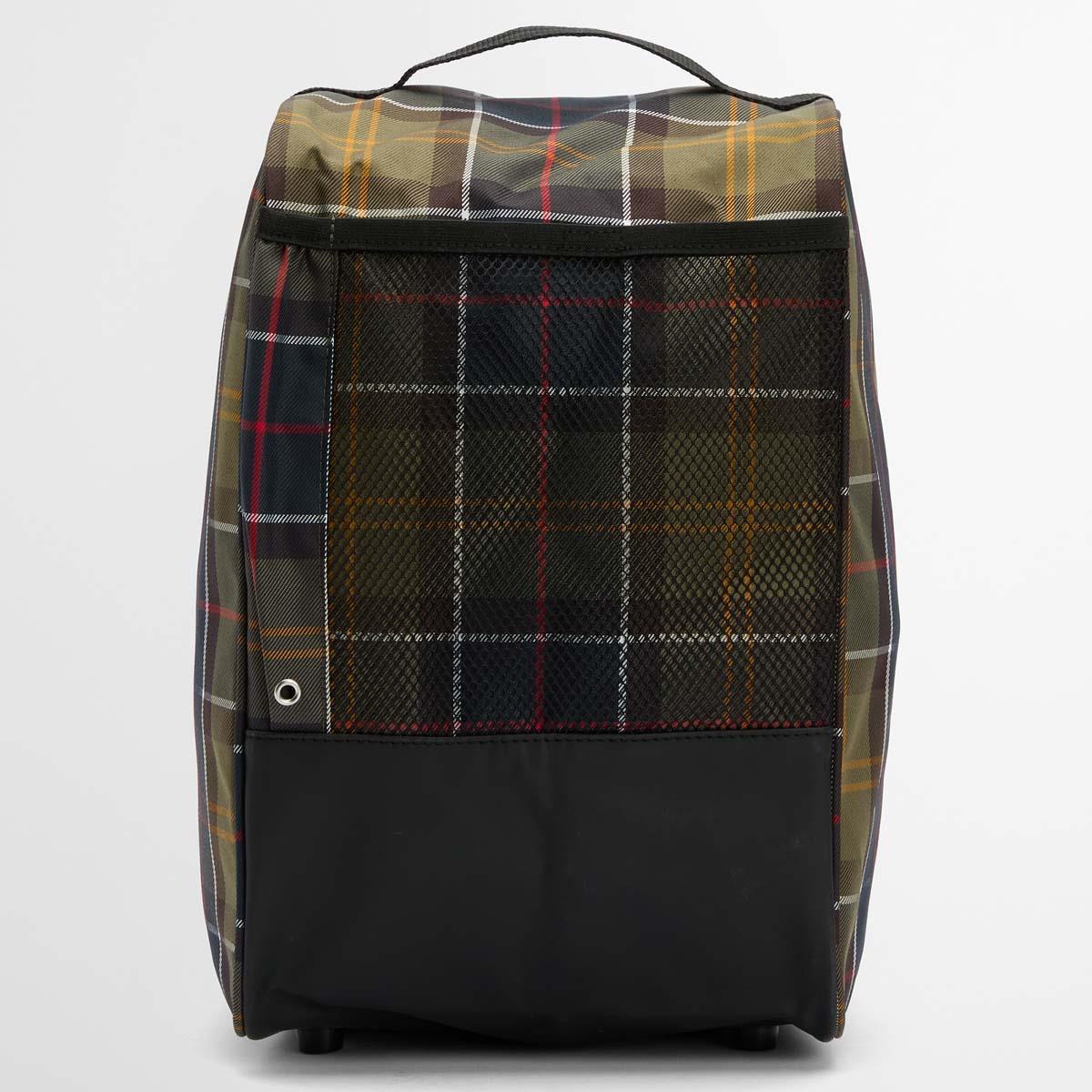 Classic Tartan Barbour Tartan Boot Bag Back