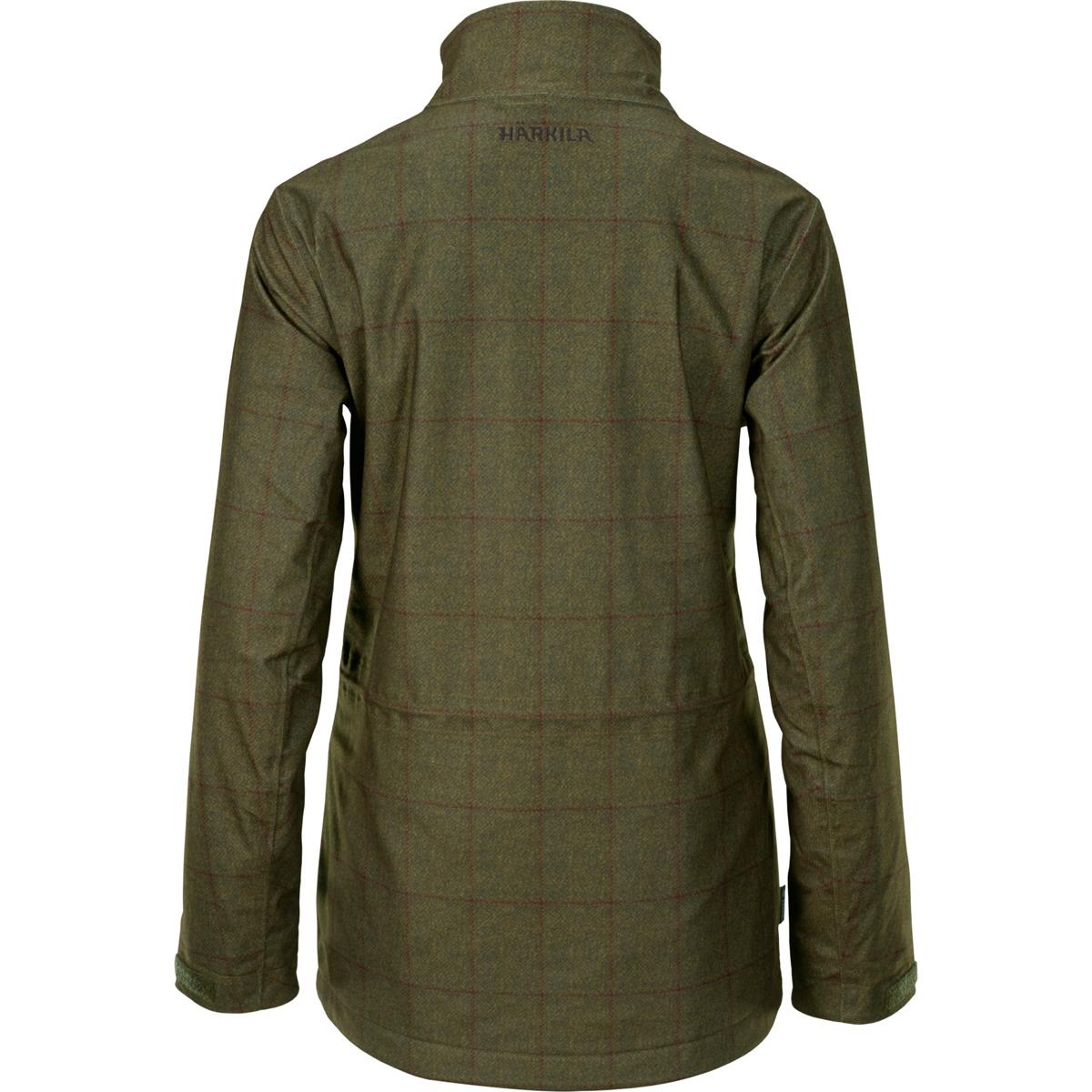 Willow Green Harkila Womens Stornoway Shooting Lady Jacket Rear